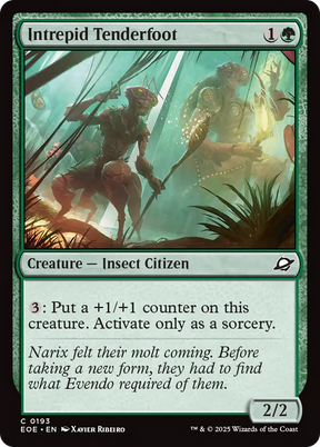 Magic: The Gathering - Intrepid Tenderfoot Foil - Edge of Eternities