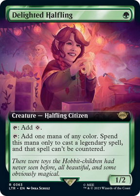 Magic: The Gathering - Delighted Halfling - The Lord of the Rings: Tales of Middle-earth