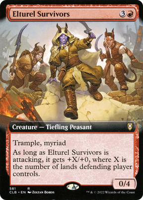 Magic: The Gathering - Elturel Survivors Foil - Commander Legends: Battle for Baldur's Gate