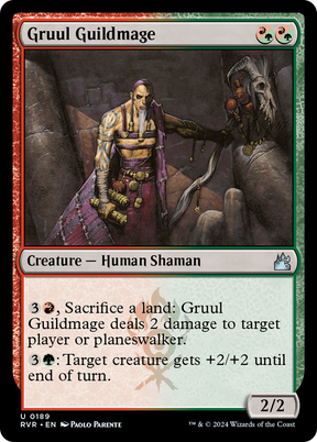 Magic: The Gathering - Gruul Guildmage - Ravnica Remastered
