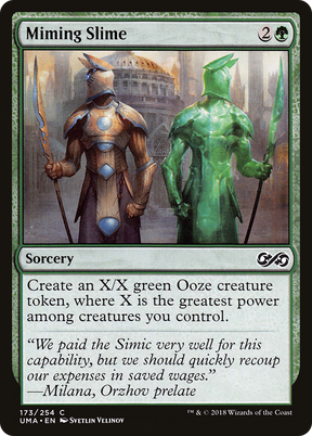 Magic: The Gathering - Miming Slime Foil - Ultimate Masters