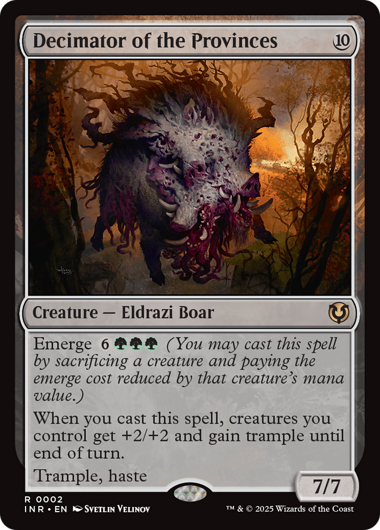 Magic: The Gathering - Decimator of the Provinces Foil - Innistrad Remastered