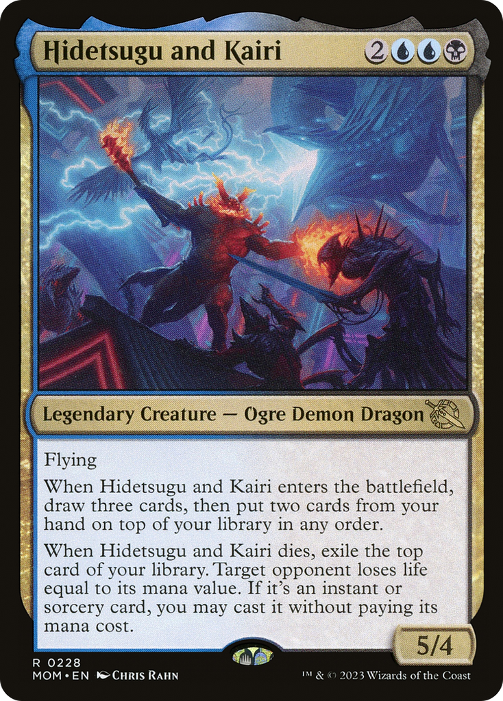 Magic: The Gathering - Hidetsugu and Kairi Foil - March of the Machine