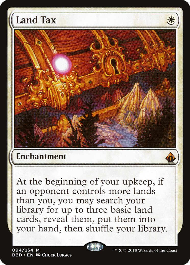 Magic: The Gathering - Land Tax Foil - Battlebond