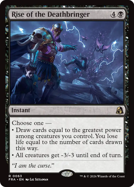 Magic: The Gathering - Rise of the Deathbringer Foil - Reality Fracture