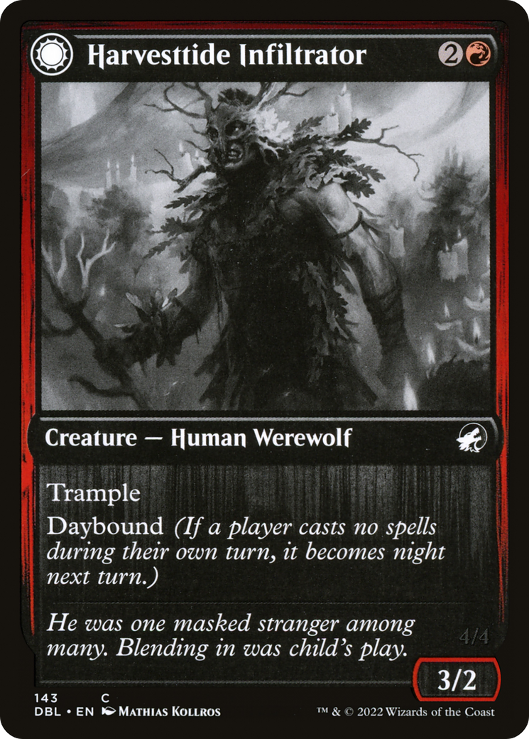 Magic: The Gathering - Harvesttide Infiltrator // Harvesttide Assailant - Innistrad: Double Feature