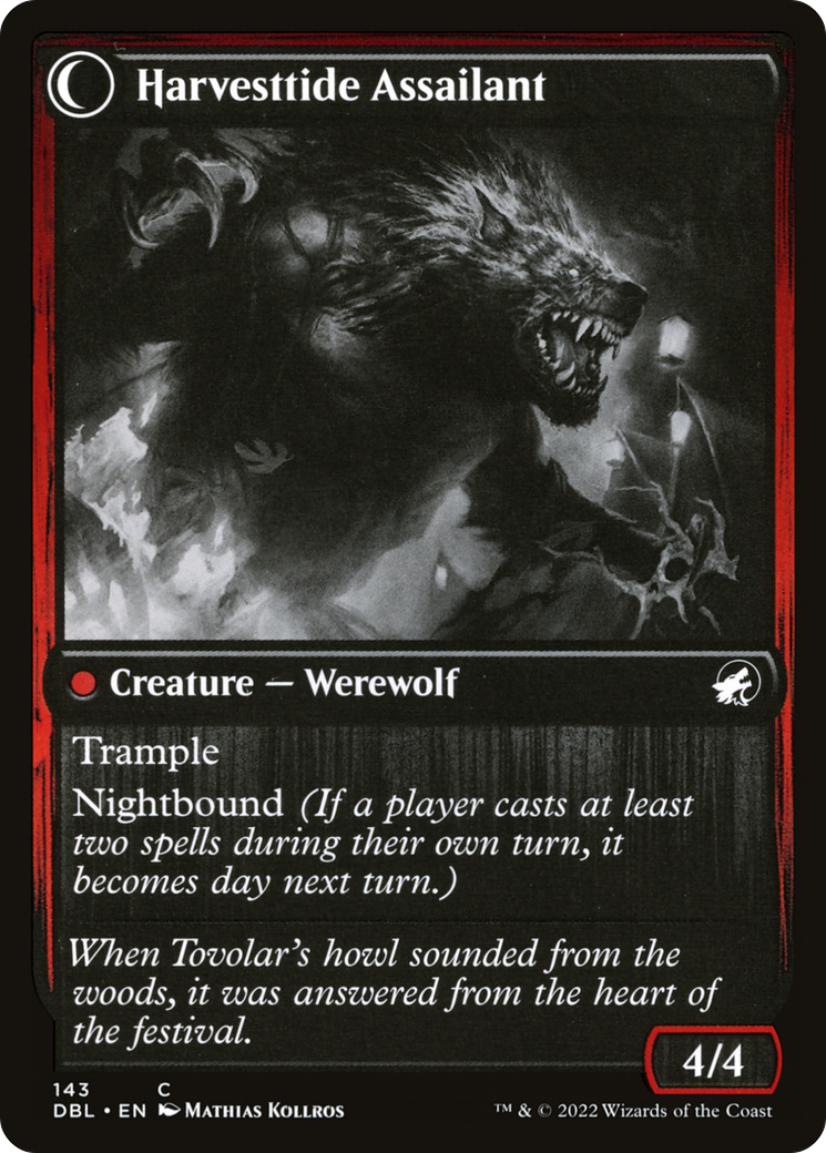 Magic: The Gathering - Harvesttide Infiltrator // Harvesttide Assailant - Innistrad: Double Feature