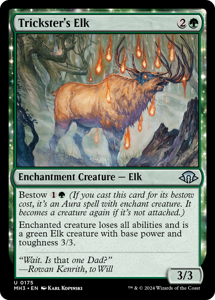 Magic: The Gathering - Trickster's Elk Foil - Modern Horizons 3