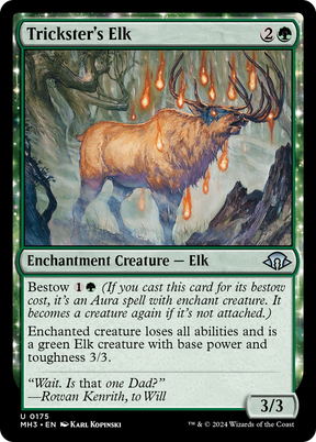 Magic: The Gathering - Trickster's Elk Foil - Modern Horizons 3