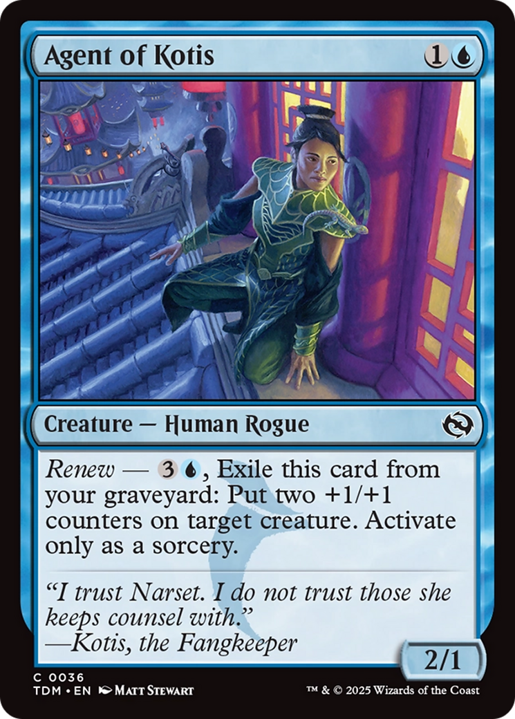 Magic: The Gathering - Agent of Kotis Foil - Tarkir: Dragonstorm