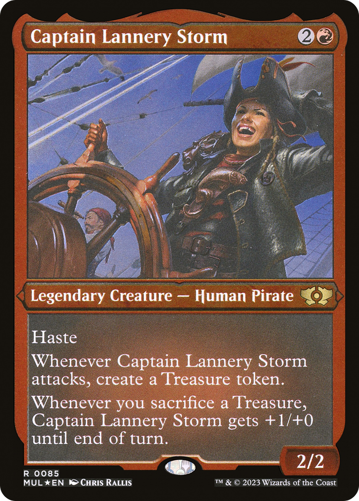 Magic: The Gathering - Captain Lannery Storm Foil - Multiverse Legends