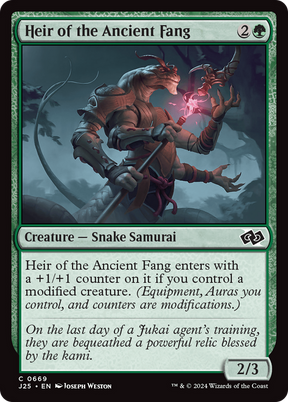 Magic: The Gathering - Heir of the Ancient Fang - Foundations Jumpstart