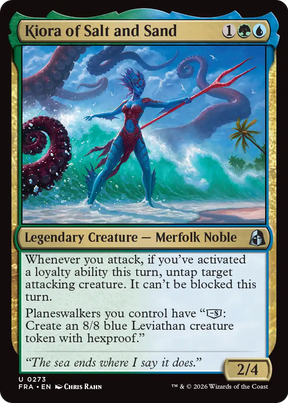 Magic: The Gathering - Kiora of Salt and Sand - Reality Fracture