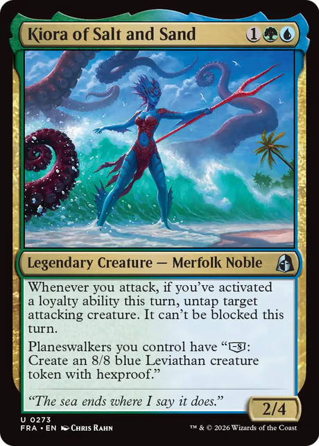 Magic: The Gathering - Kiora of Salt and Sand - Reality Fracture