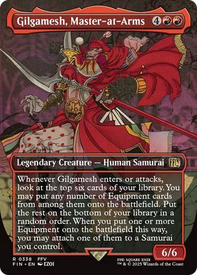 Magic: The Gathering - Gilgamesh, Master-at-Arms Foil - Final Fantasy