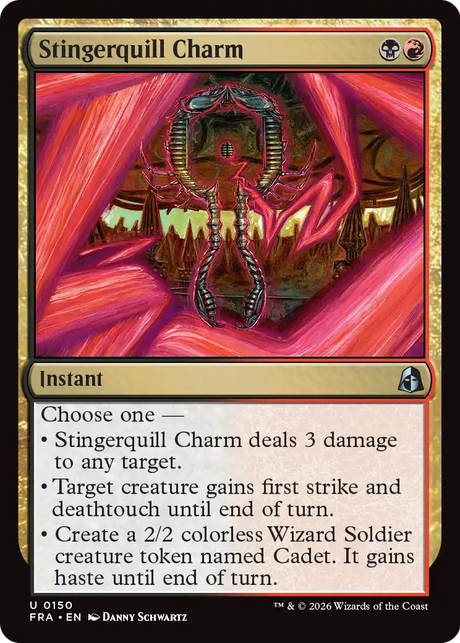 Magic: The Gathering - Stingerquill Charm - Reality Fracture