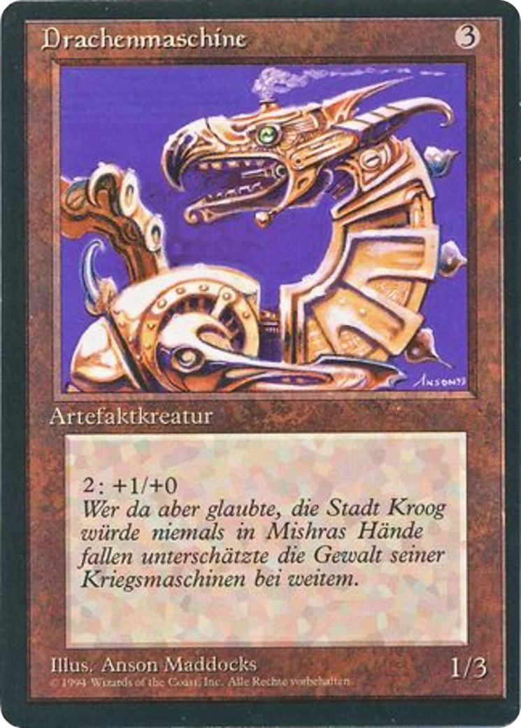Magic: The Gathering - Drachenmaschine - Foreign Black Border
