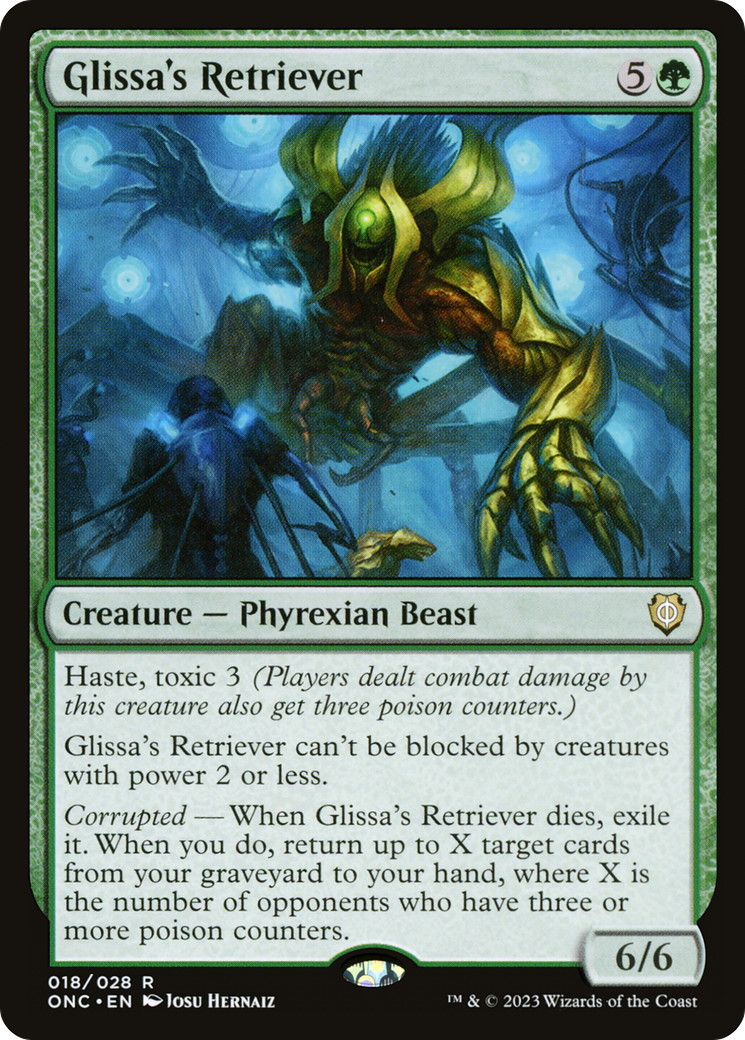 Magic: The Gathering - Glissa's Retriever - Phyrexia: All Will Be One Commander