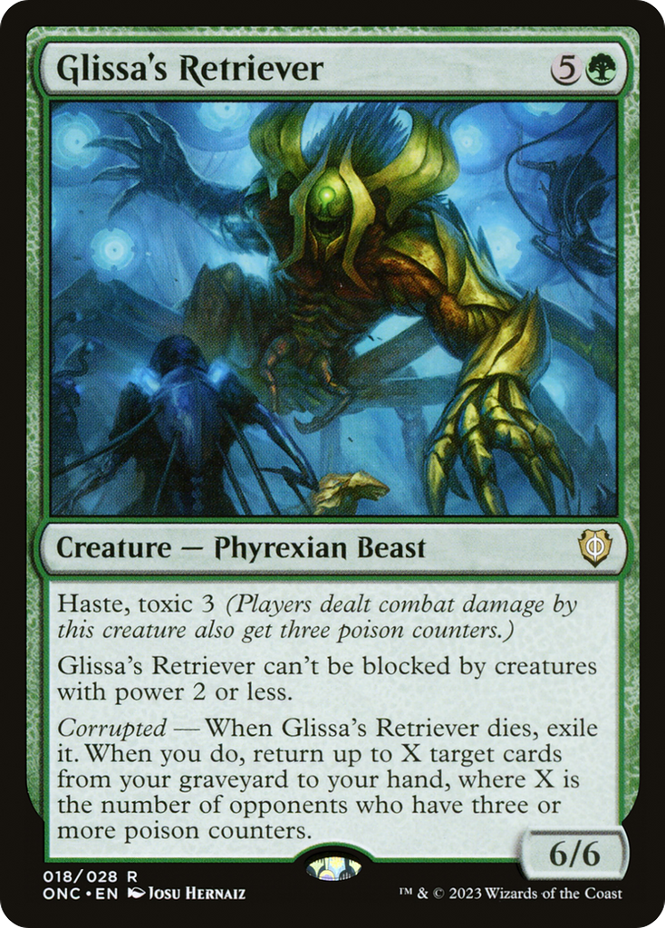 Magic: The Gathering - Glissa's Retriever - Phyrexia: All Will Be One Commander