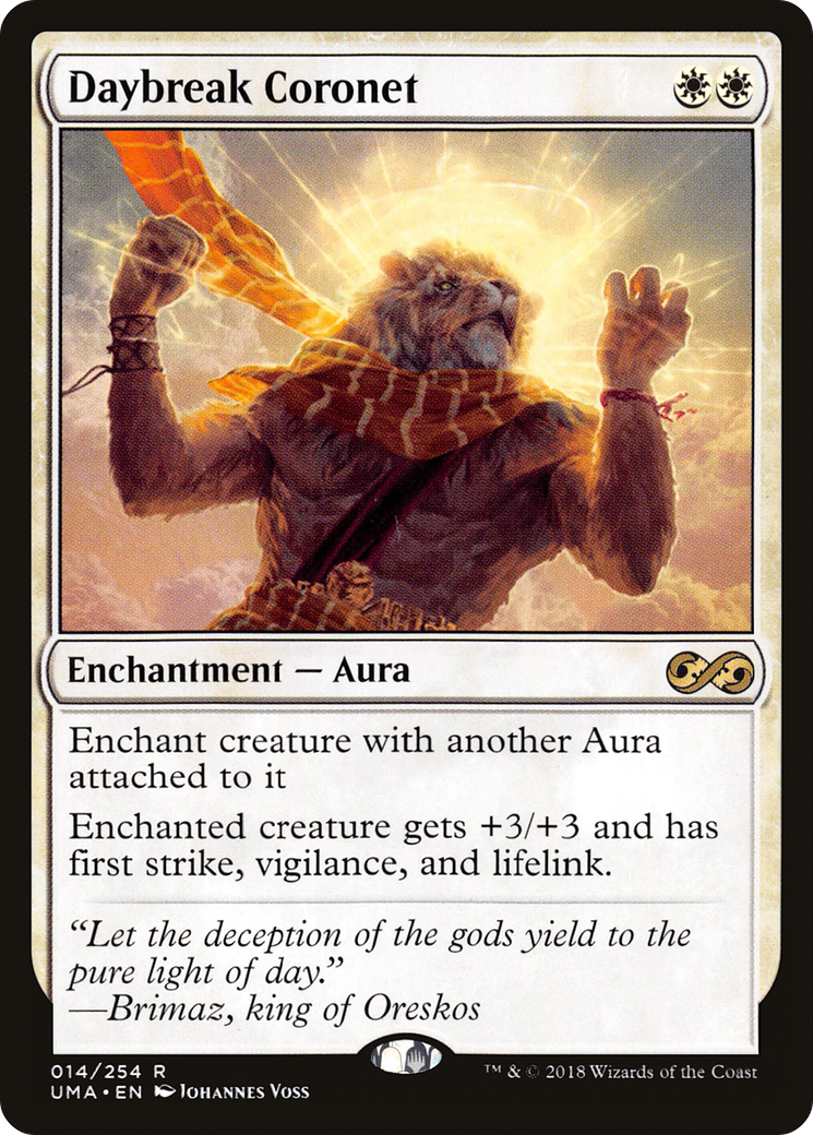 Magic: The Gathering - Daybreak Coronet Foil - Ultimate Masters