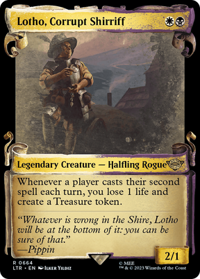 Magic: The Gathering - Lotho, Corrupt Shirriff - The Lord of the Rings: Tales of Middle-earth