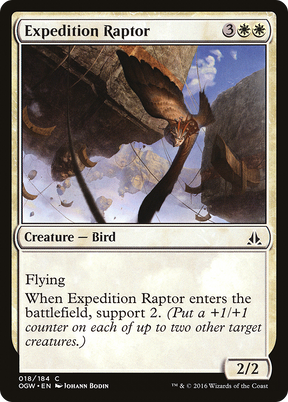 Magic: The Gathering - Expedition Raptor Foil - Oath of the Gatewatch