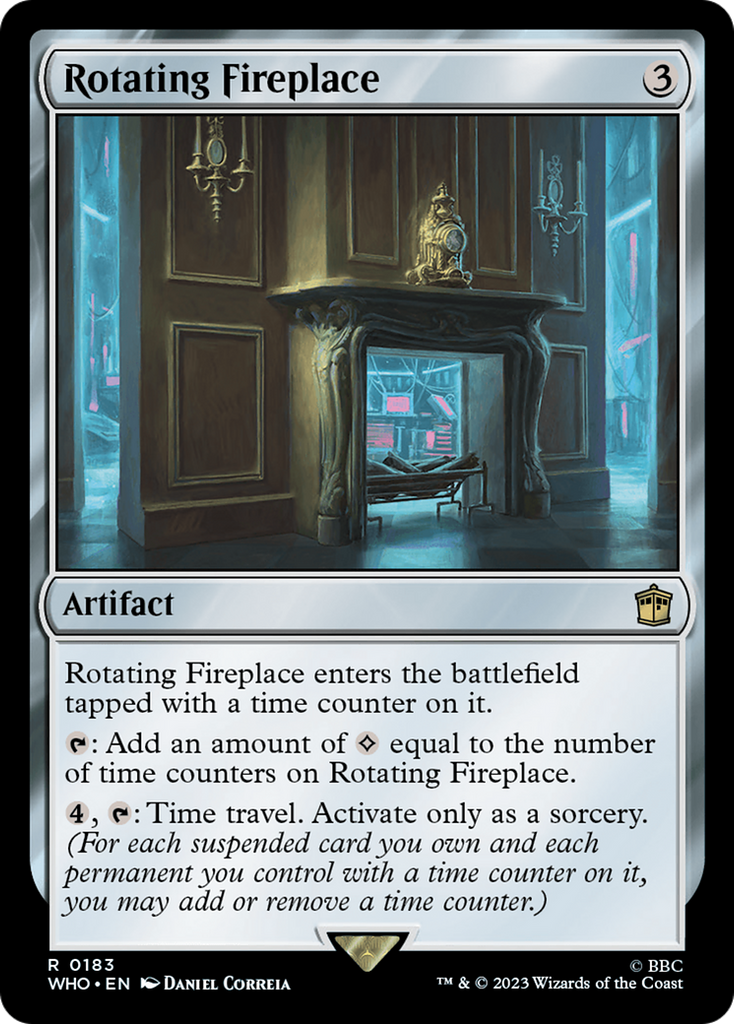 Magic: The Gathering - Rotating Fireplace - Doctor Who