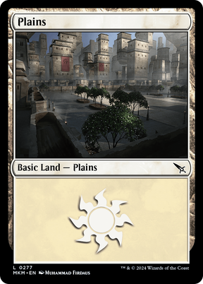 Magic: The Gathering - Plains #277 Foil - Murders at Karlov Manor