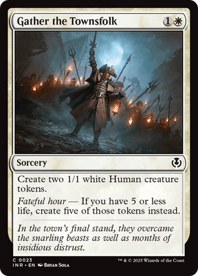 Magic: The Gathering - Gather the Townsfolk - Innistrad Remastered