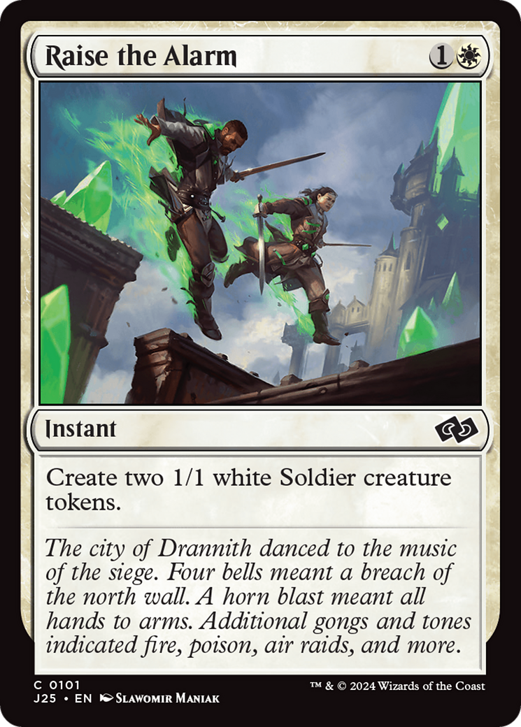 Magic: The Gathering - Raise the Alarm - Foundations Jumpstart
