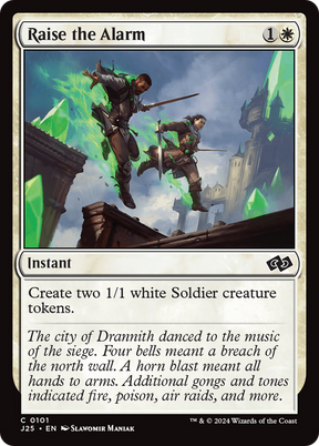 Magic: The Gathering - Raise the Alarm - Foundations Jumpstart