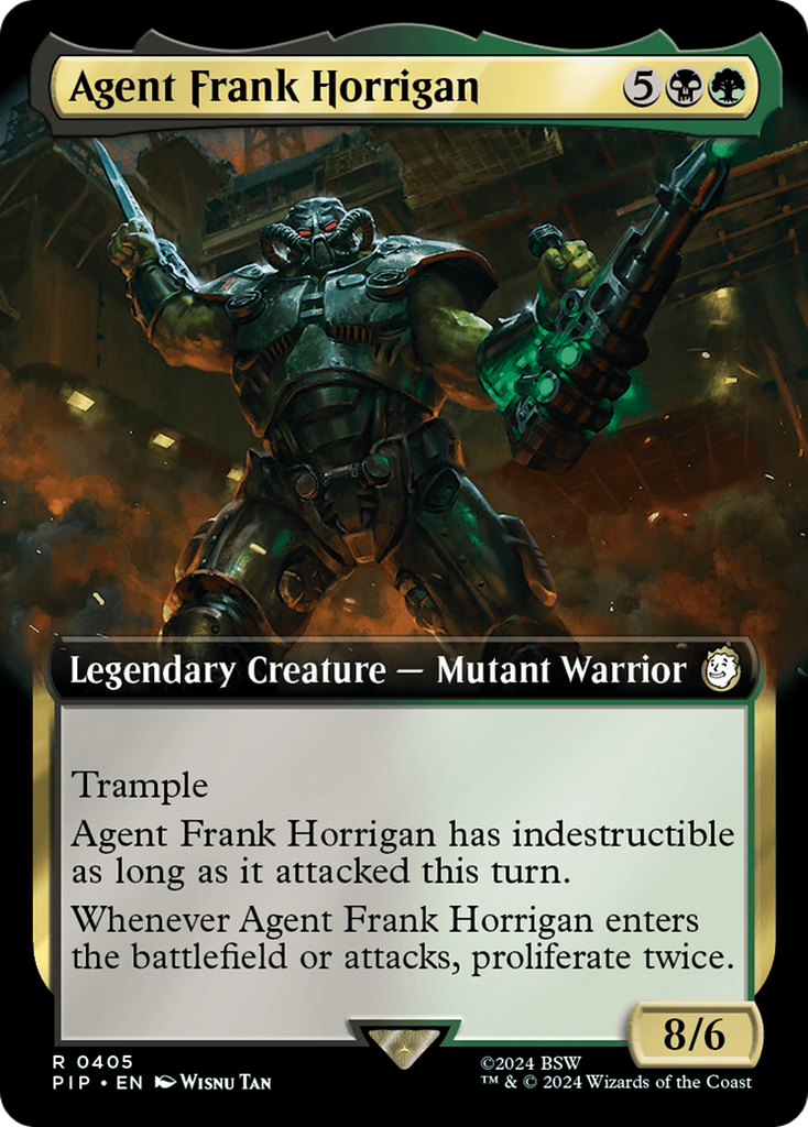 Magic: The Gathering - Agent Frank Horrigan Foil - Fallout