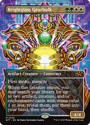 Magic: The Gathering - Brightglass Gearhulk - Aetherdrift