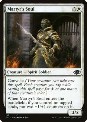 Magic: The Gathering - Martyr's Soul - Jumpstart 2022