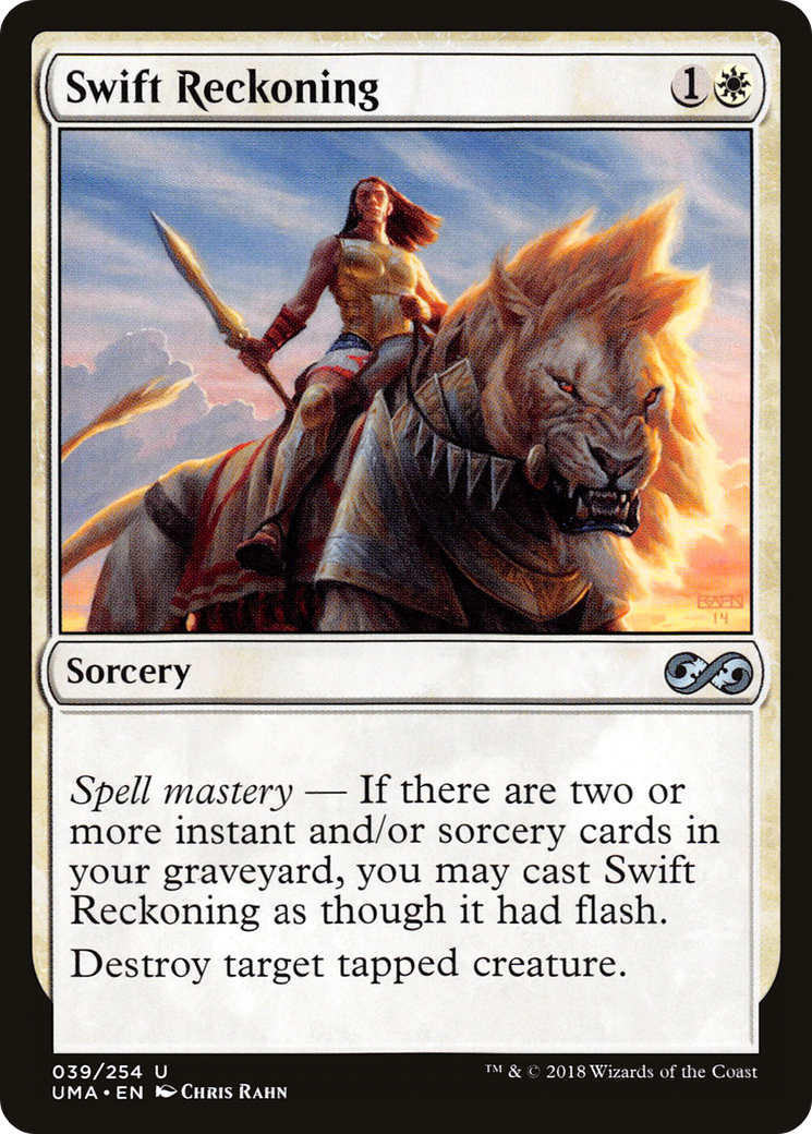 Magic: The Gathering - Swift Reckoning Foil - Ultimate Masters