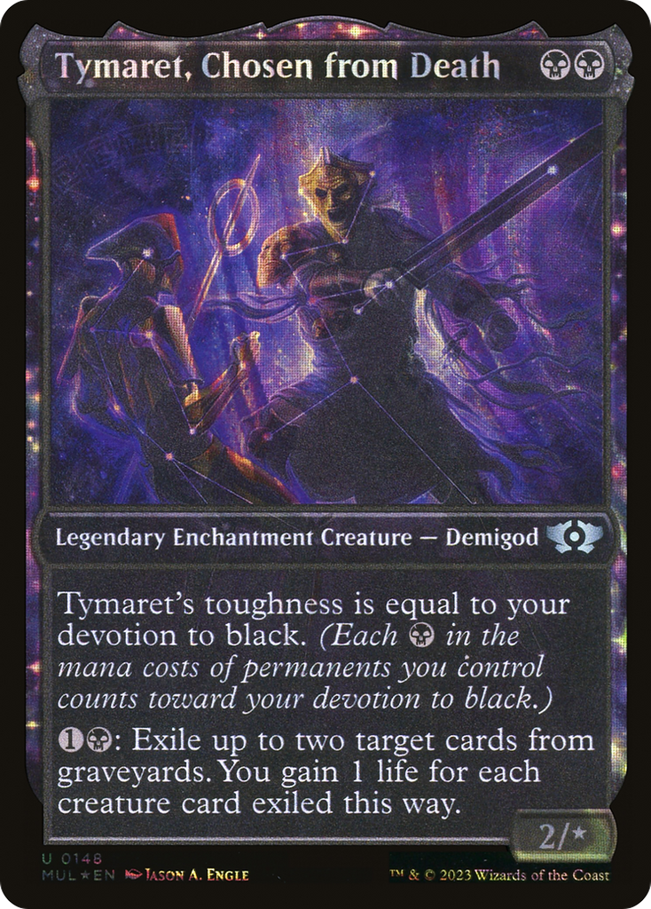 Magic: The Gathering - Tymaret, Chosen from Death Foil - Multiverse Legends