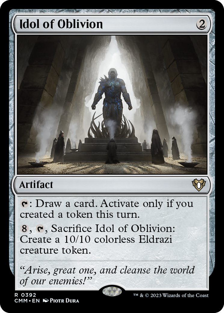 Magic: The Gathering - Idol of Oblivion - Commander Masters