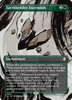 Magic: The Gathering - Earthbender Ascension Foil - Avatar: The Last Airbender