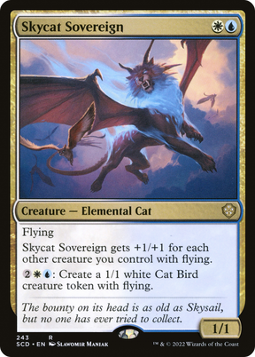 Magic: The Gathering - Skycat Sovereign - Starter Commander Decks