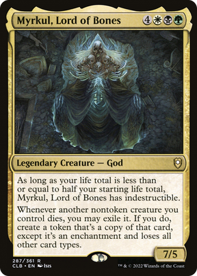 Magic: The Gathering - Myrkul, Lord of Bones - Commander Legends: Battle for Baldur's Gate