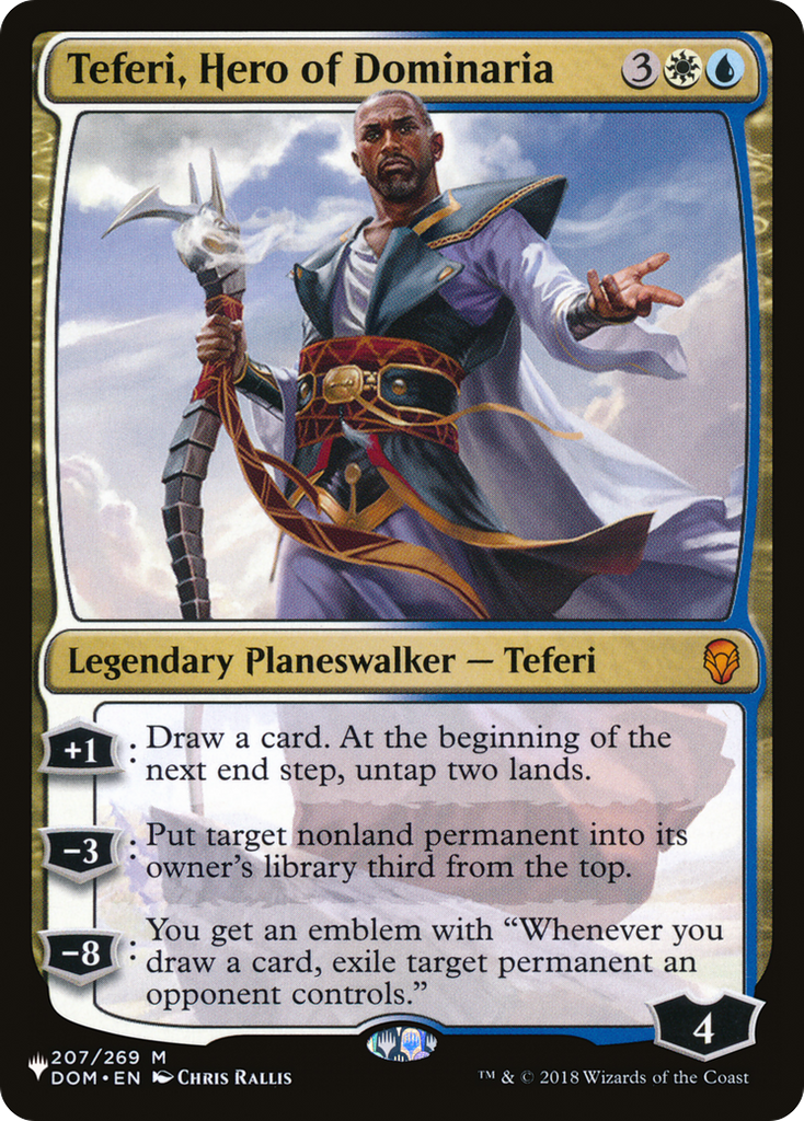 Magic: The Gathering - Teferi, Hero of Dominaria - The List