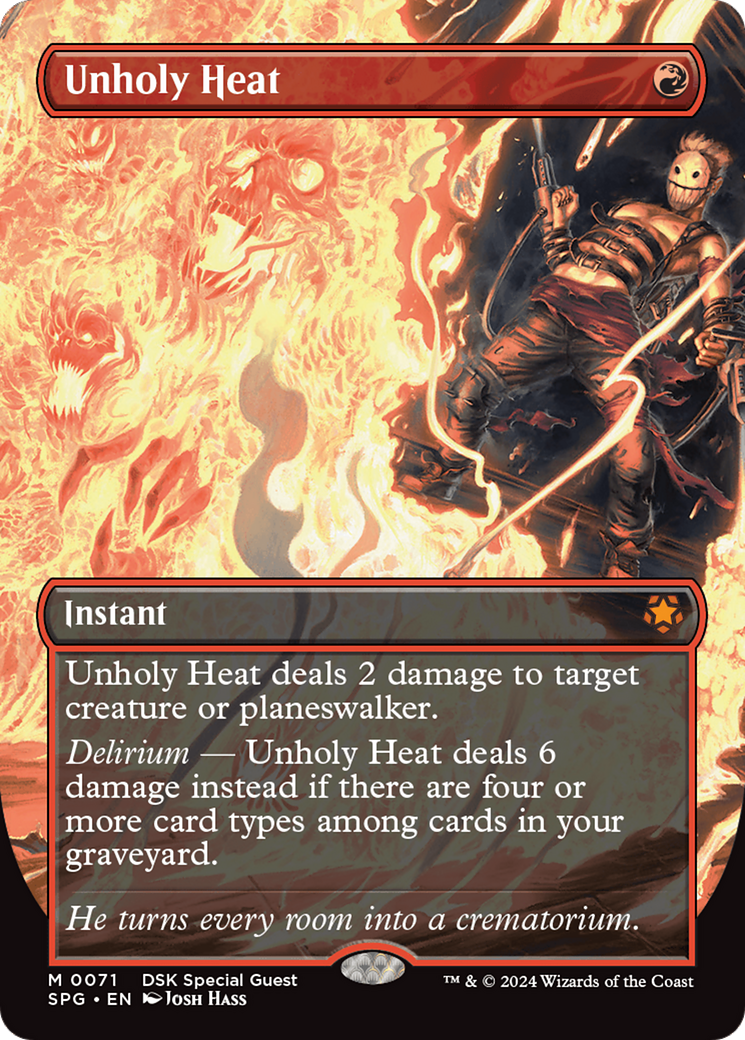 Magic: The Gathering - Unholy Heat Foil - Special Guests