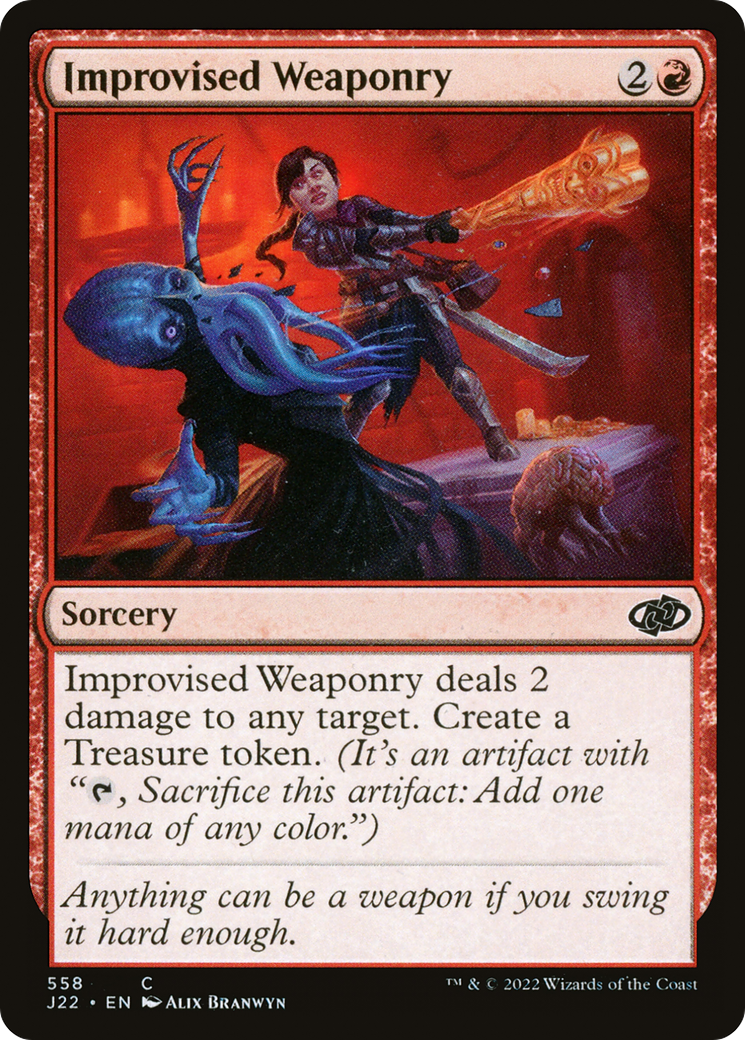 Magic: The Gathering - Improvised Weaponry - Jumpstart 2022