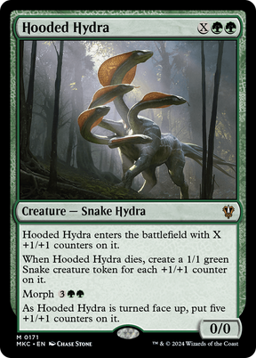 Magic: The Gathering - Hooded Hydra - Murders at Karlov Manor Commander