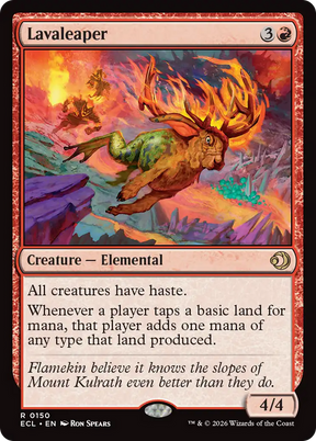 Magic: The Gathering - Lavaleaper Foil - Lorwyn Eclipsed