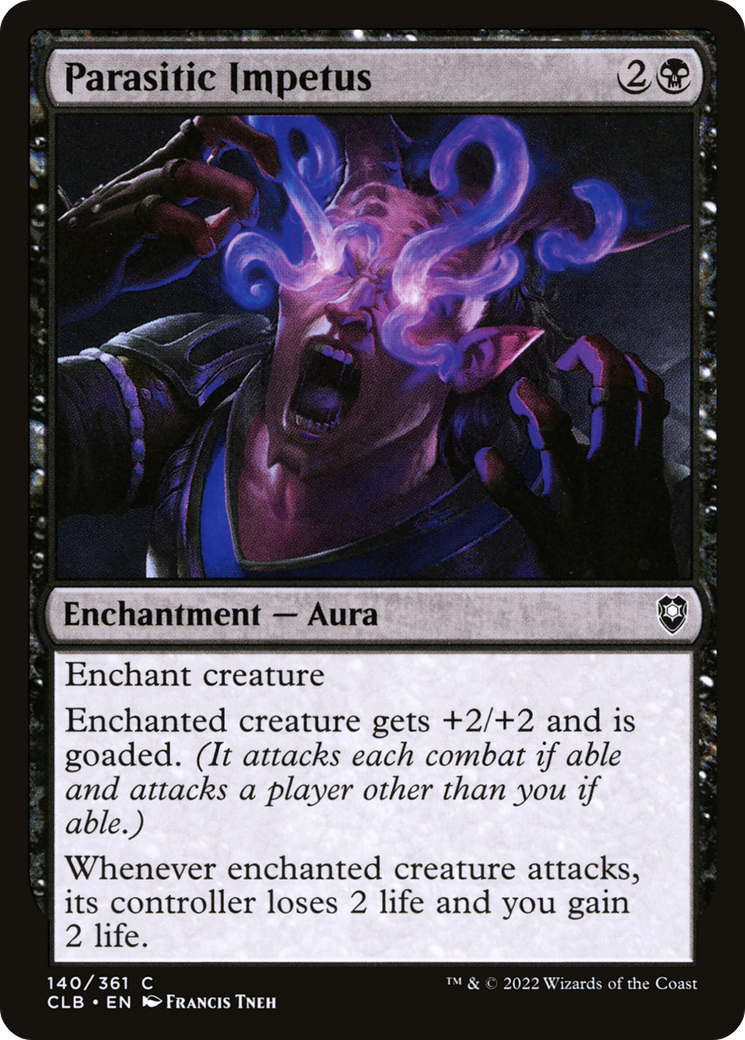 Magic: The Gathering - Parasitic Impetus - Commander Legends: Battle for Baldur's Gate