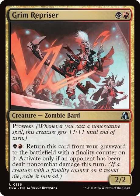 Magic: The Gathering - Grim Repriser - Reality Fracture