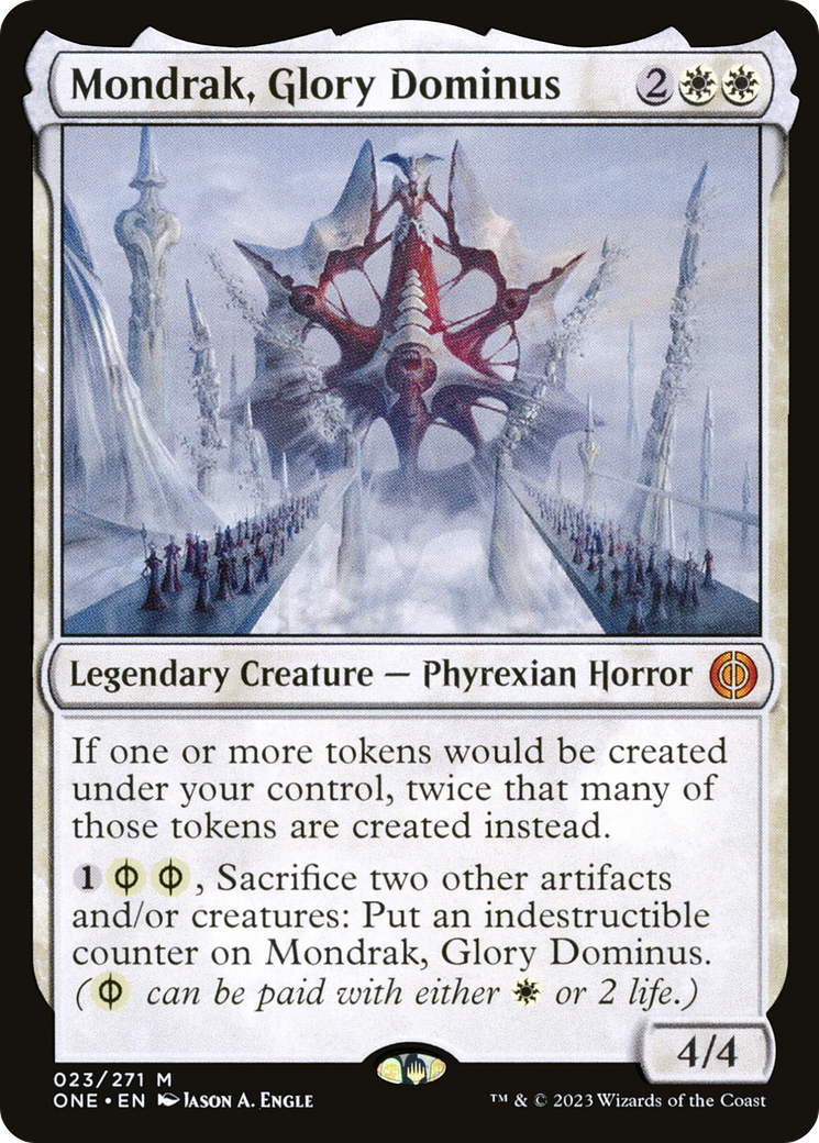Magic: The Gathering - Mondrak, Glory Dominus Foil - Phyrexia: All Will Be One