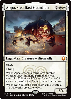 Magic: The Gathering - Appa, Steadfast Guardian Foil - Avatar: The Last Airbender