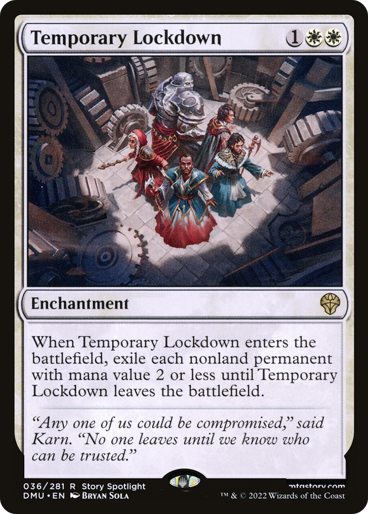 Magic: The Gathering - Temporary Lockdown - Dominaria United